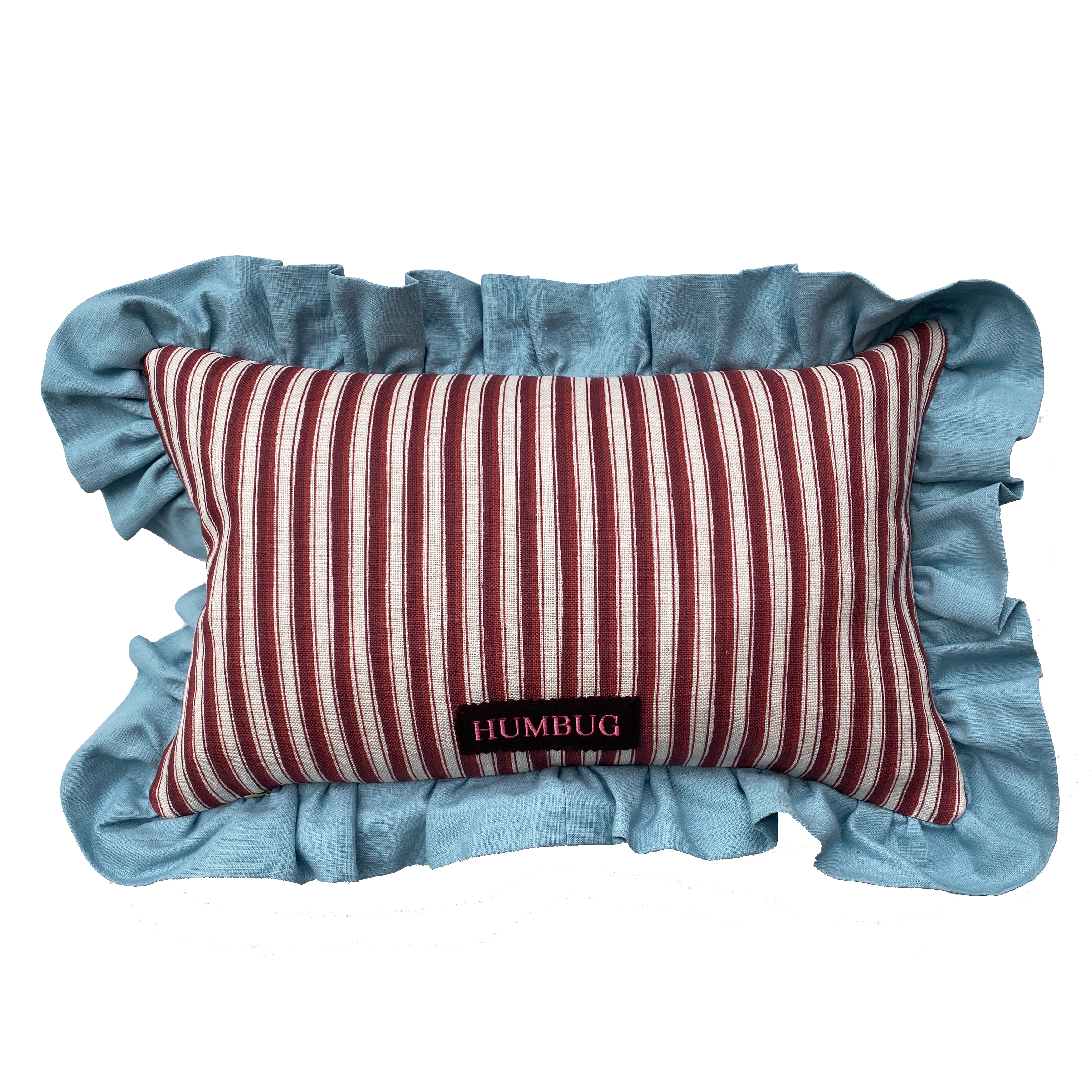 LARGE RUFFLE // chambray