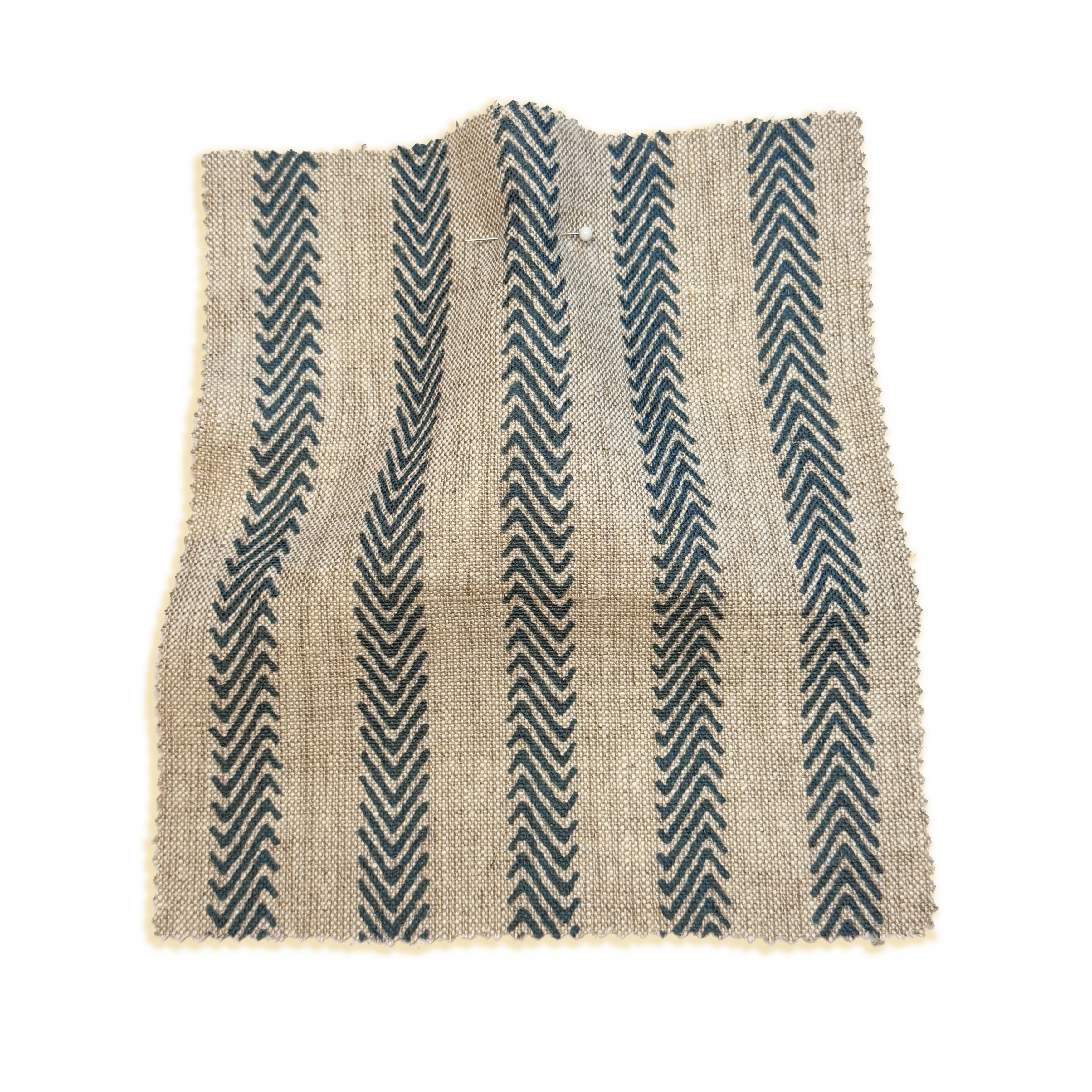 CHEVRON STRIPE // indigo