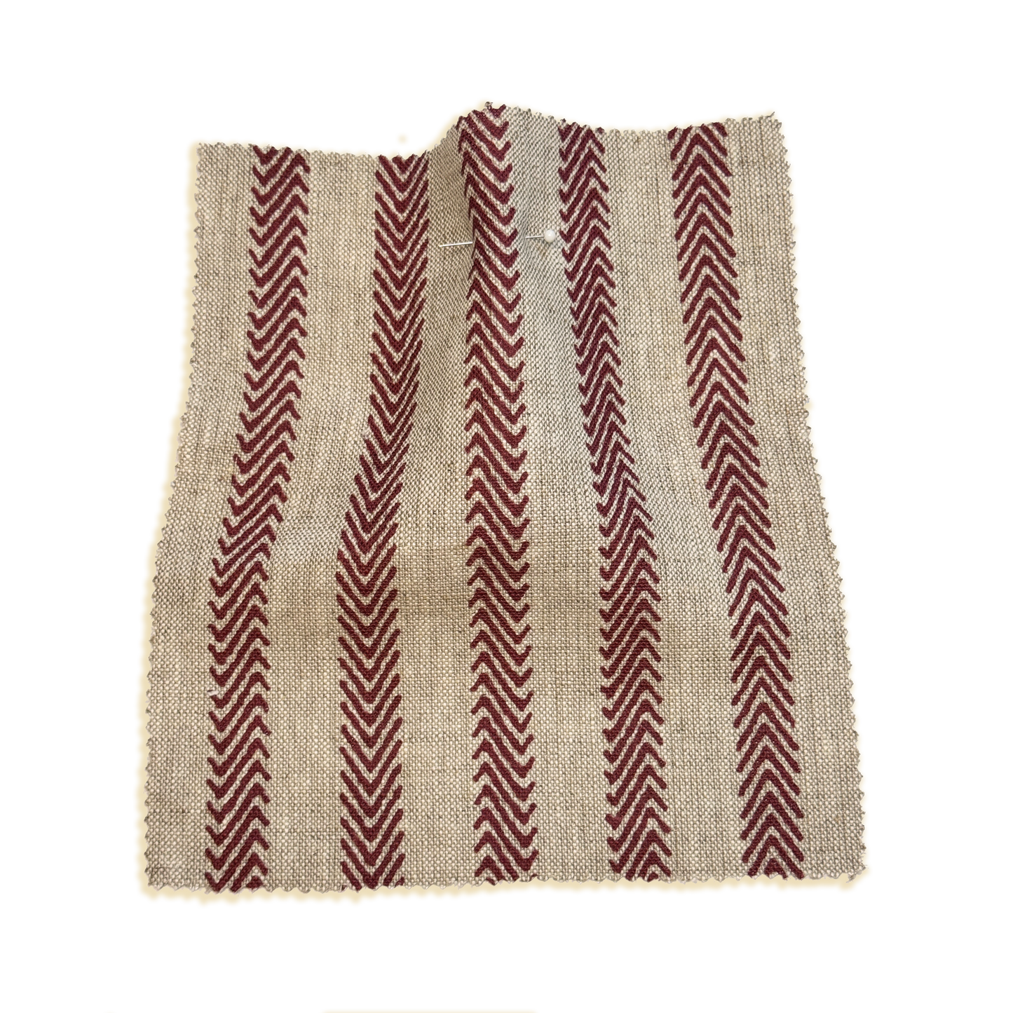 CHEVRON STRIPE // mulberry