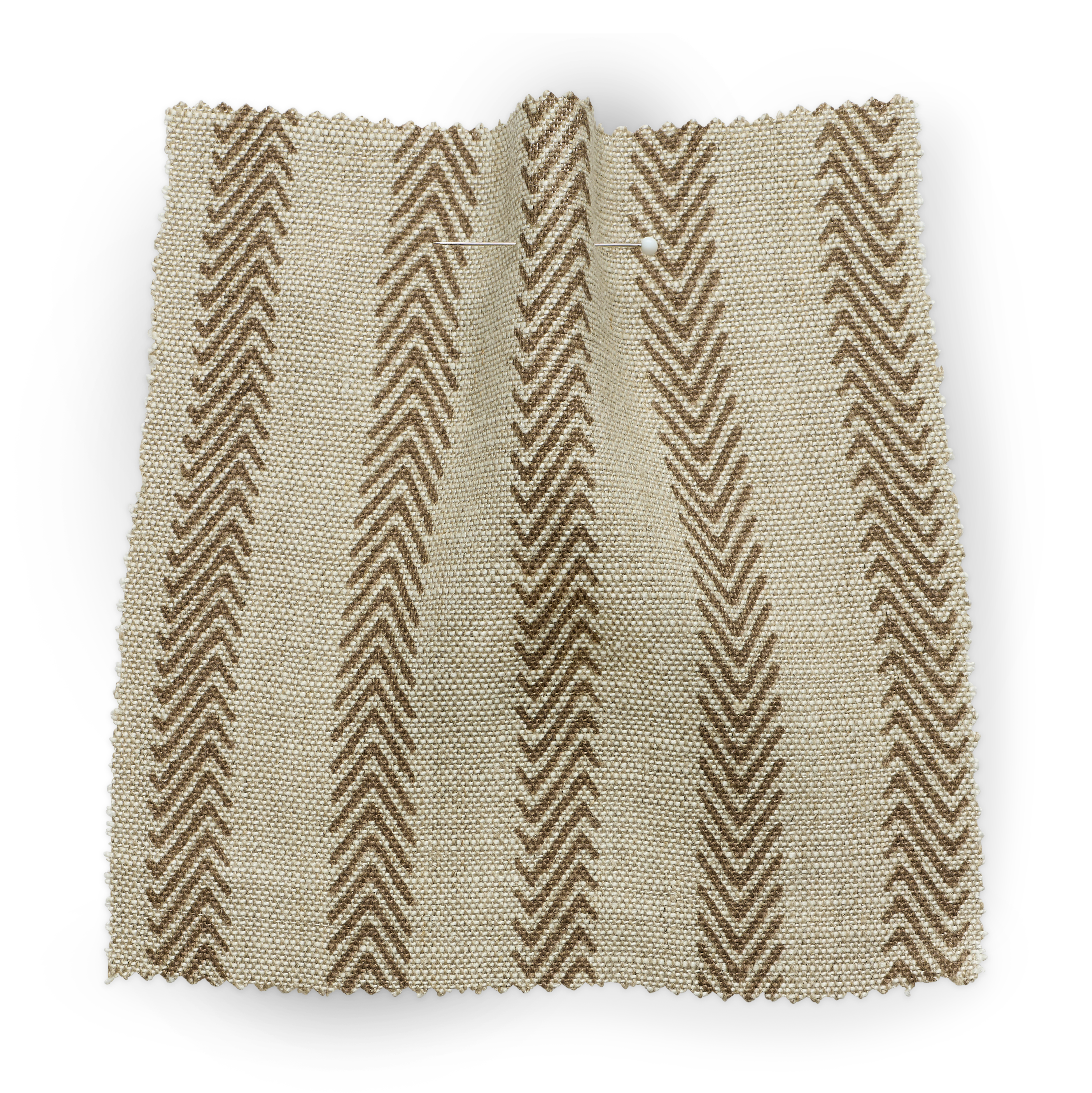 CHEVRON STRIPE // peat