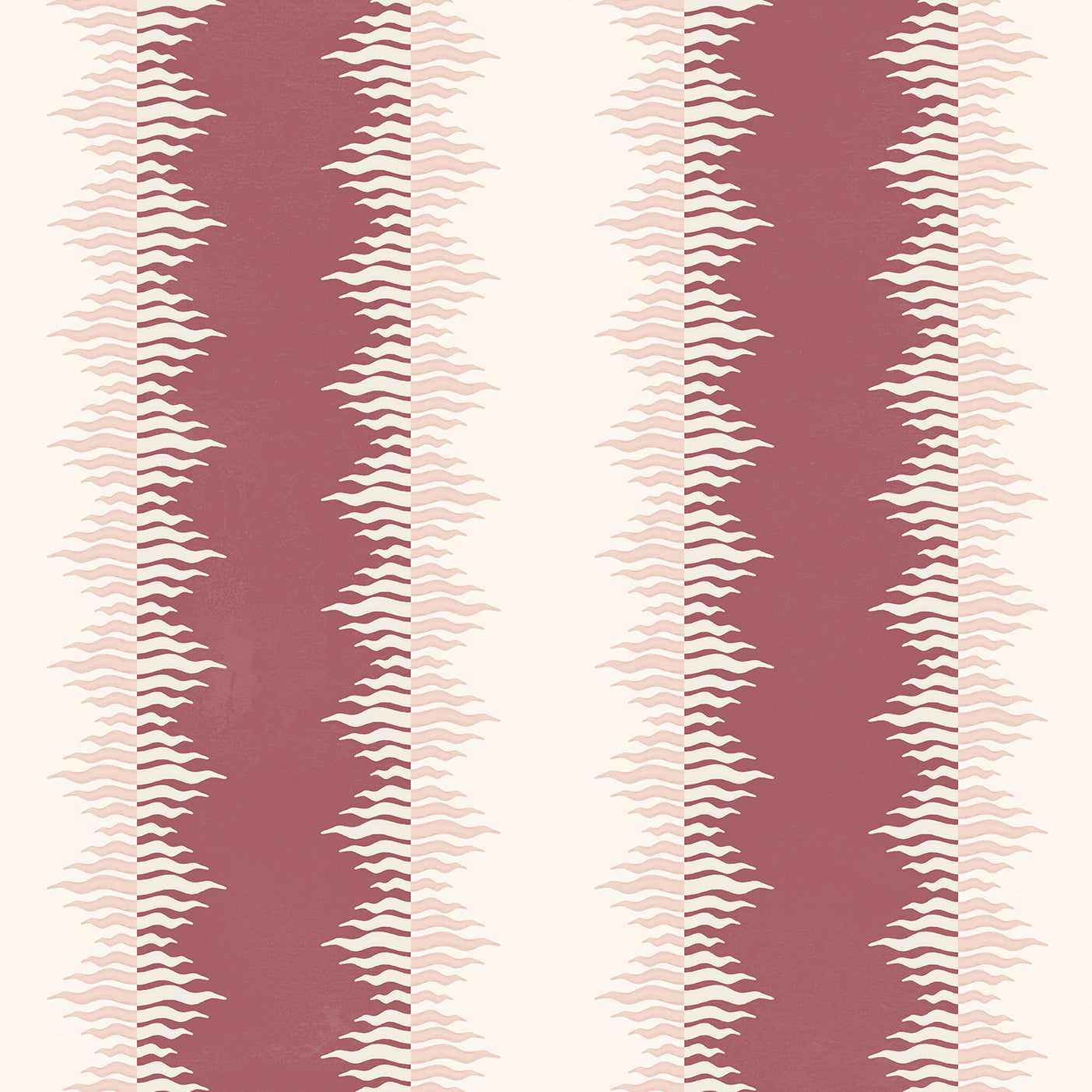 CRIMPED STRIPE // claret