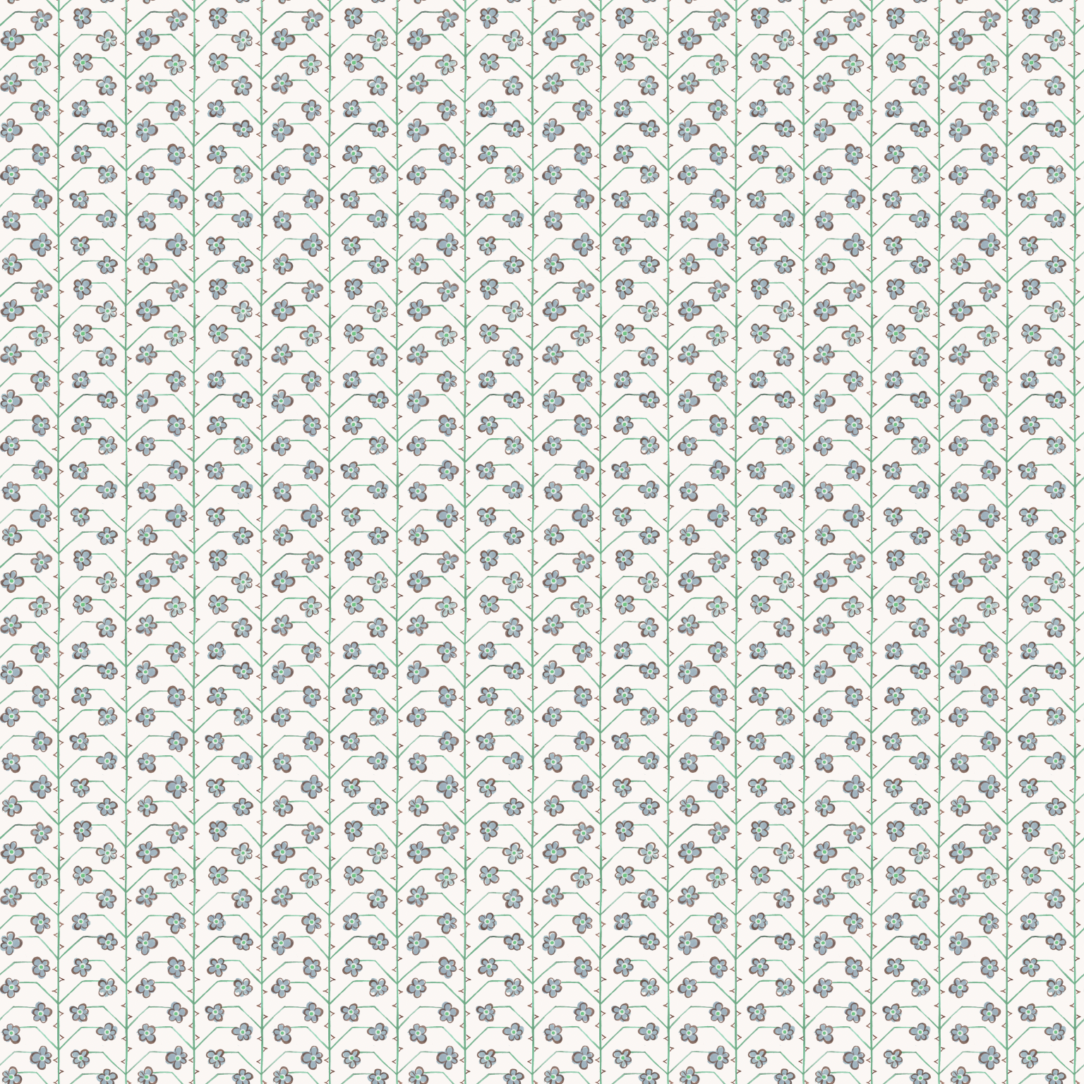 DINKY WALLPAPER // cornflower