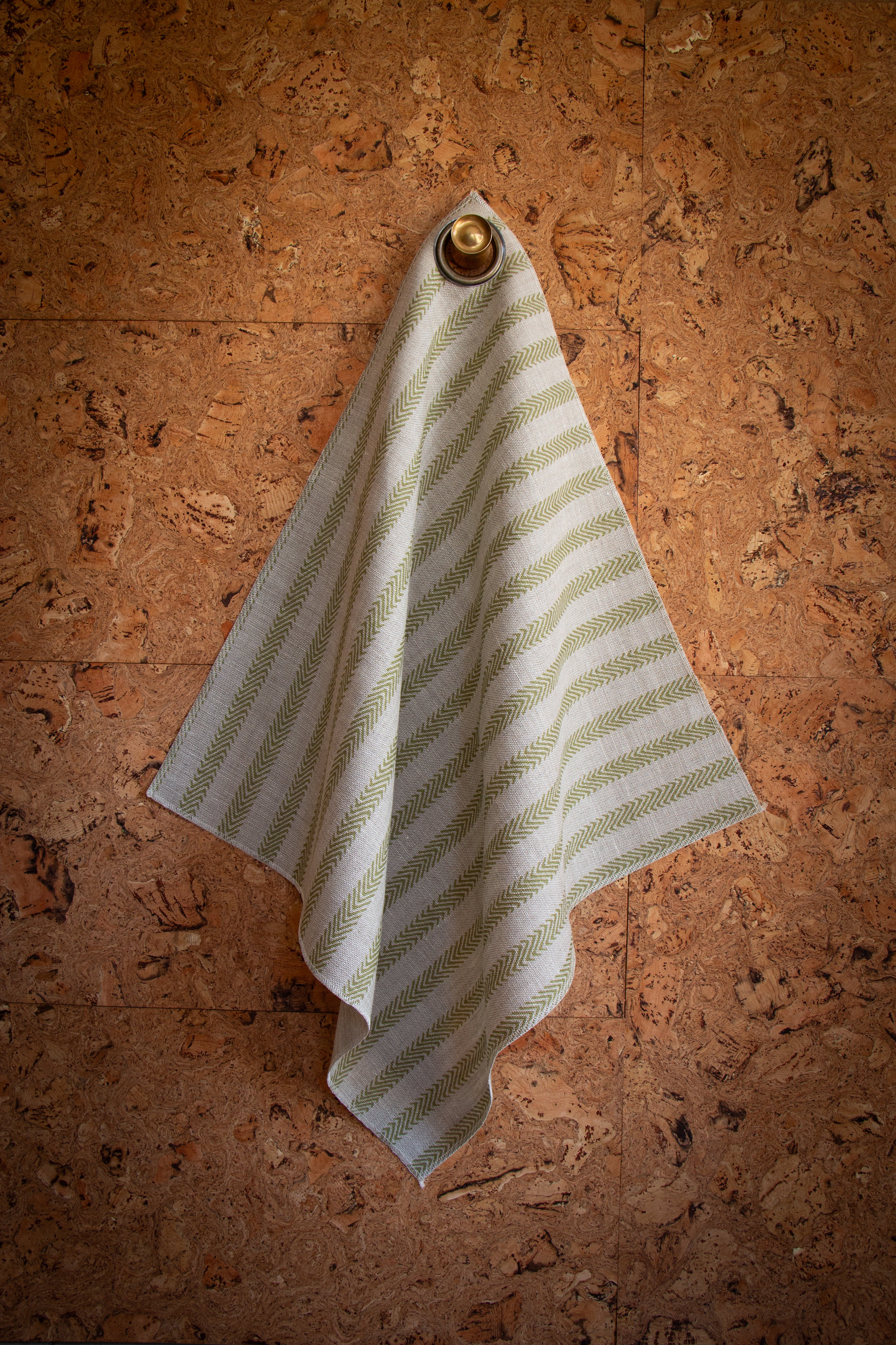 CHEVRON STRIPE // pickle