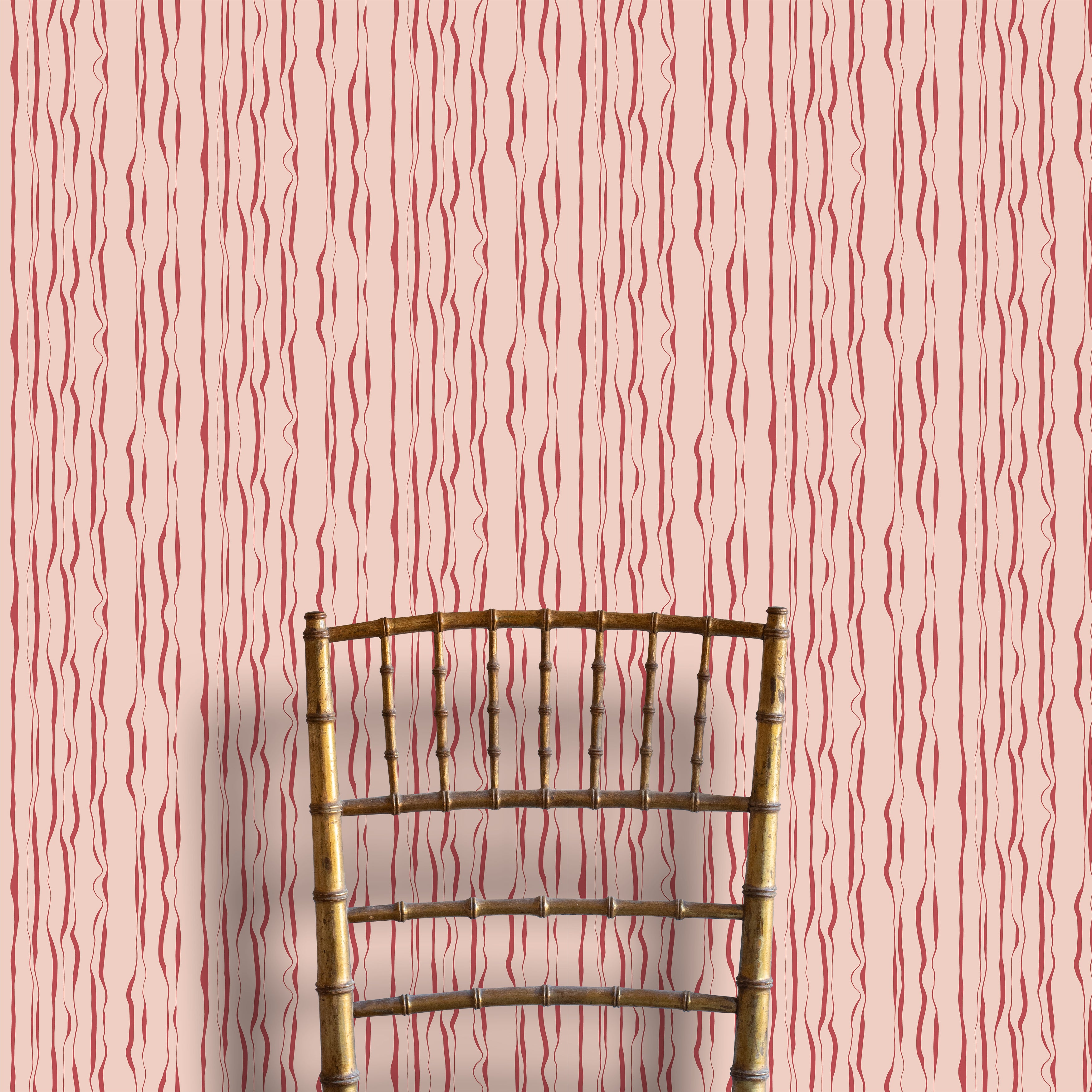 INDIAN INK WALLPAPER // peony