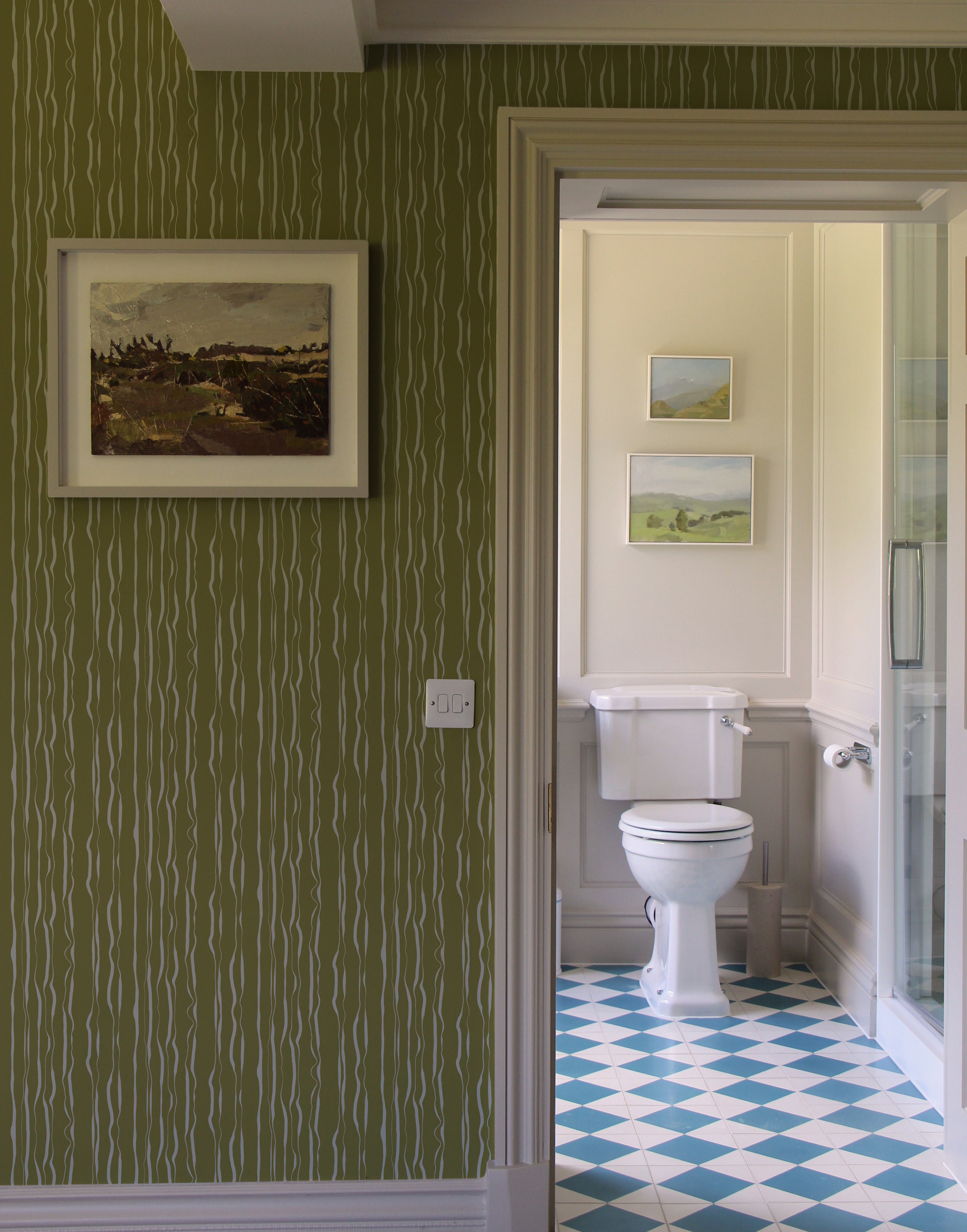 INDIAN INK WALLPAPER // moss