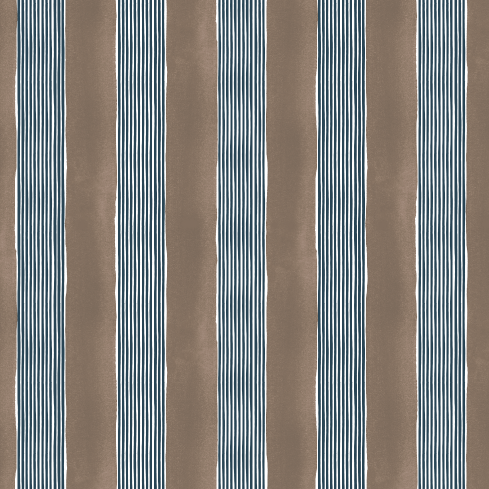 XL NEW STRIPE // chocolate