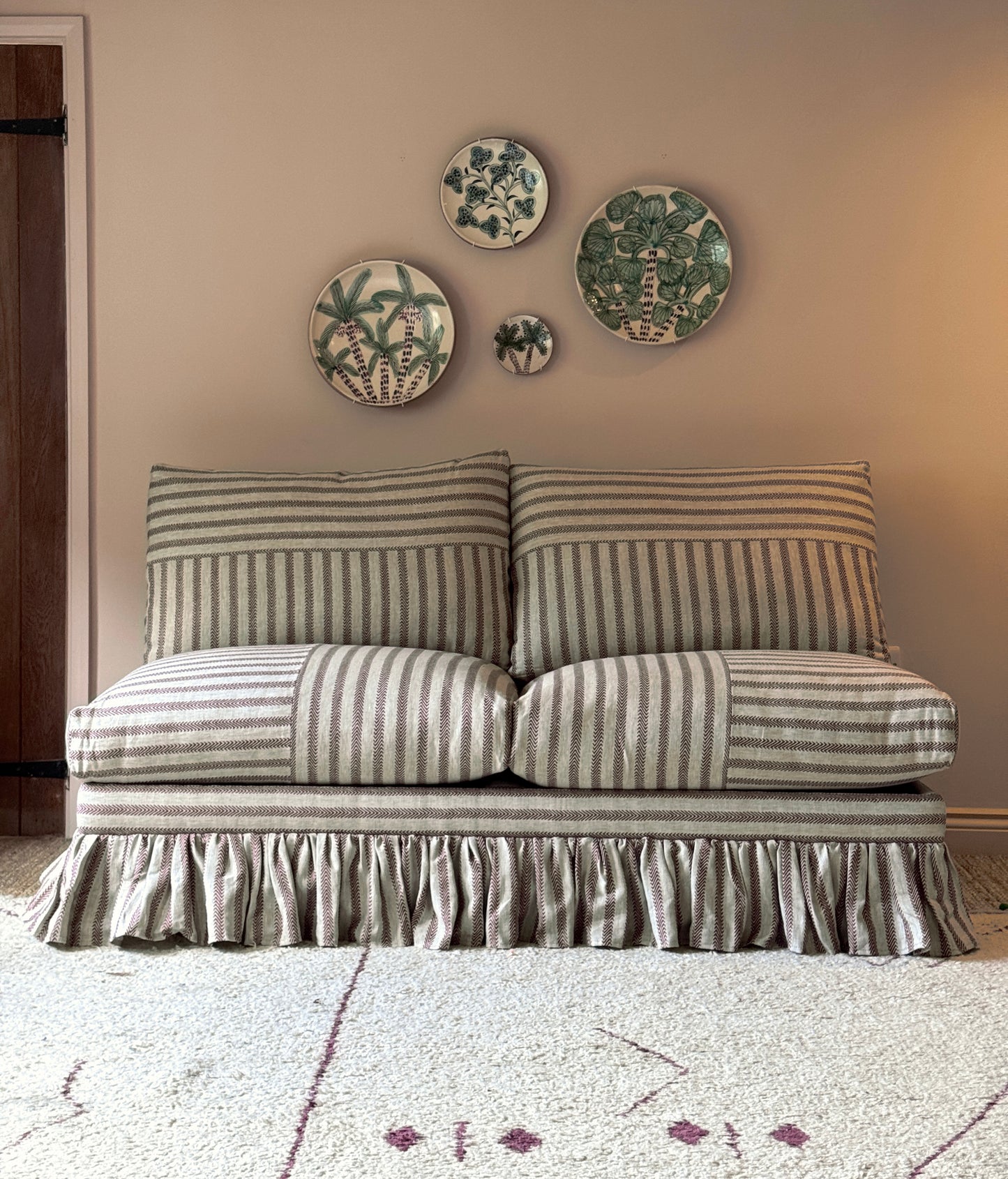 CHEVRON STRIPE // peat