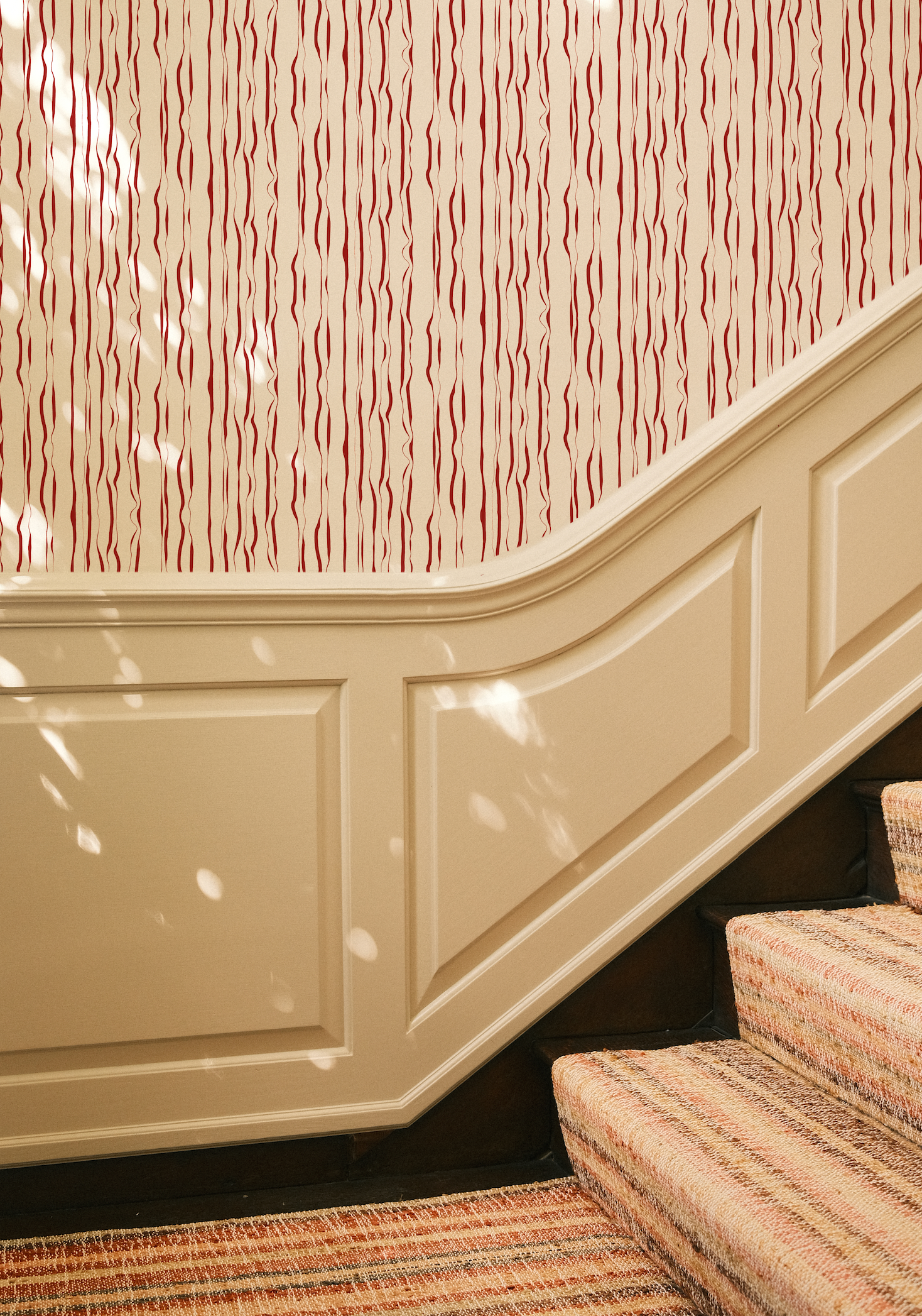 INDIAN INK WALLPAPER // oxblood