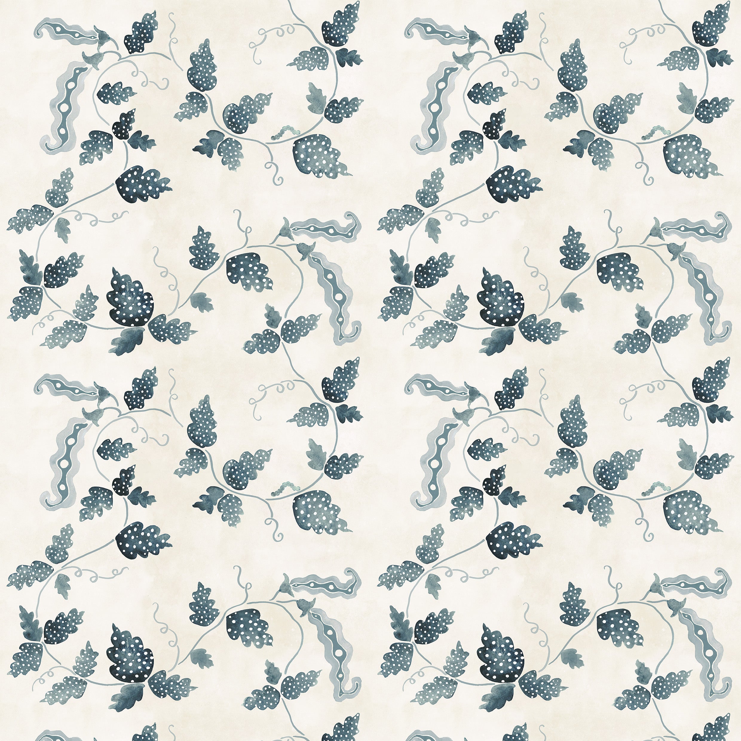 SWEETEST PEA WALLPAPER // indigo