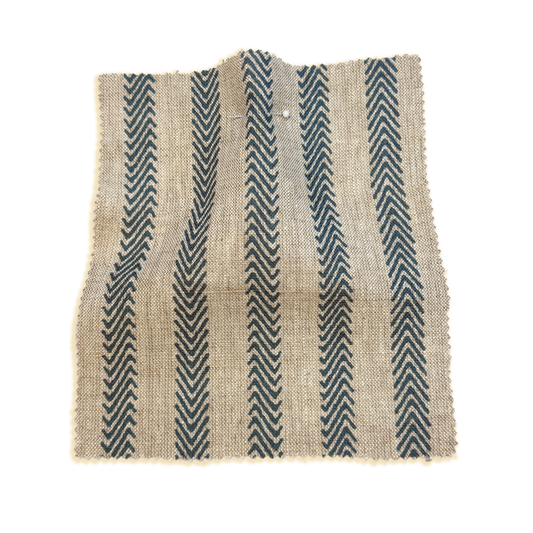 CHEVRON STRIPE // indigo