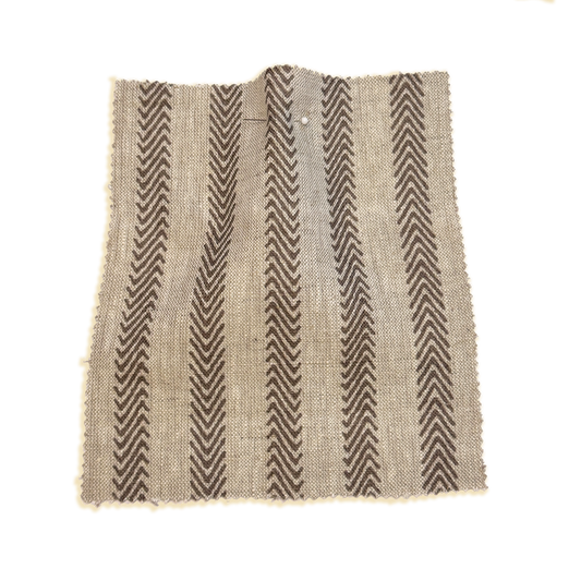 CHEVRON STRIPE // peat