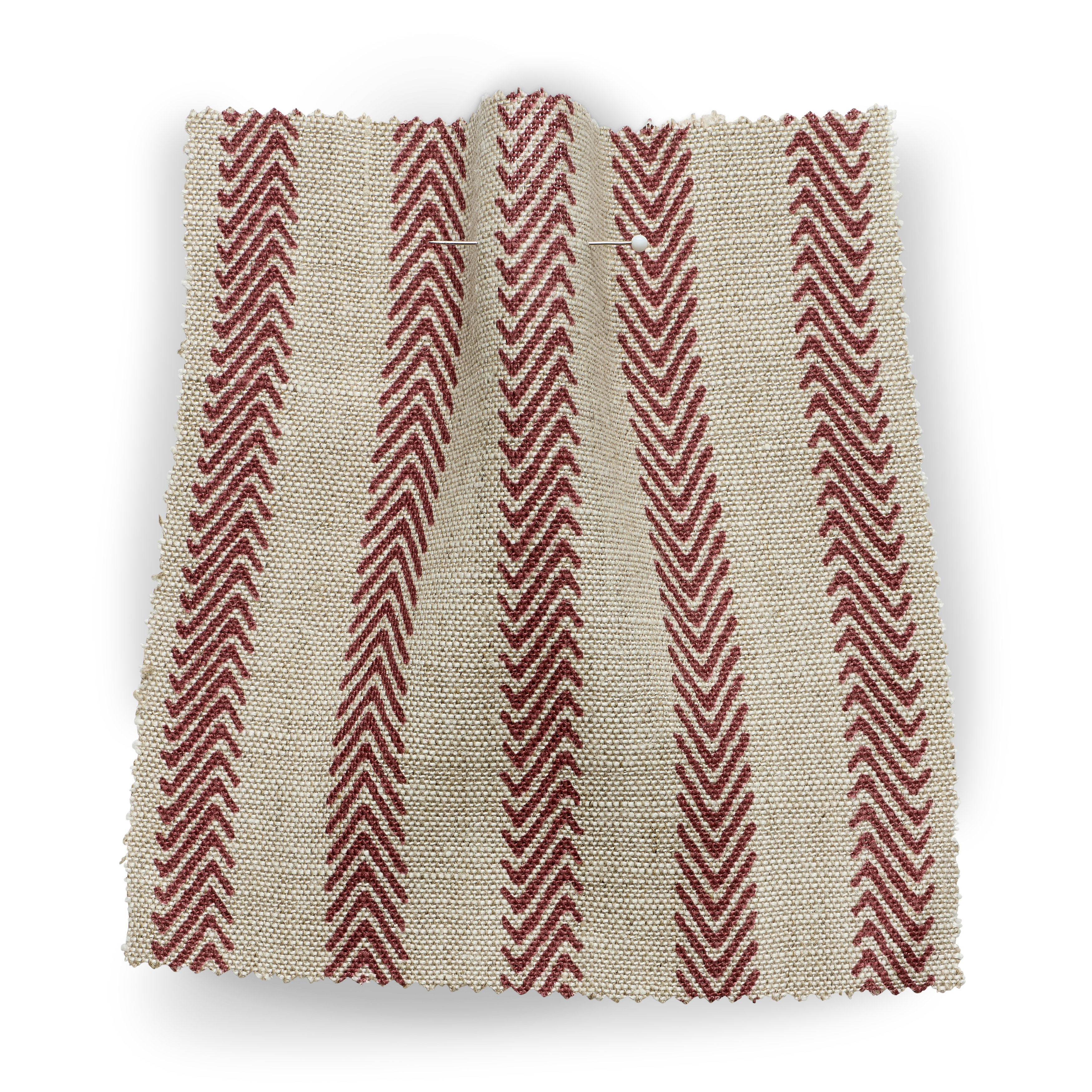 CHEVRON STRIPE // mulberry