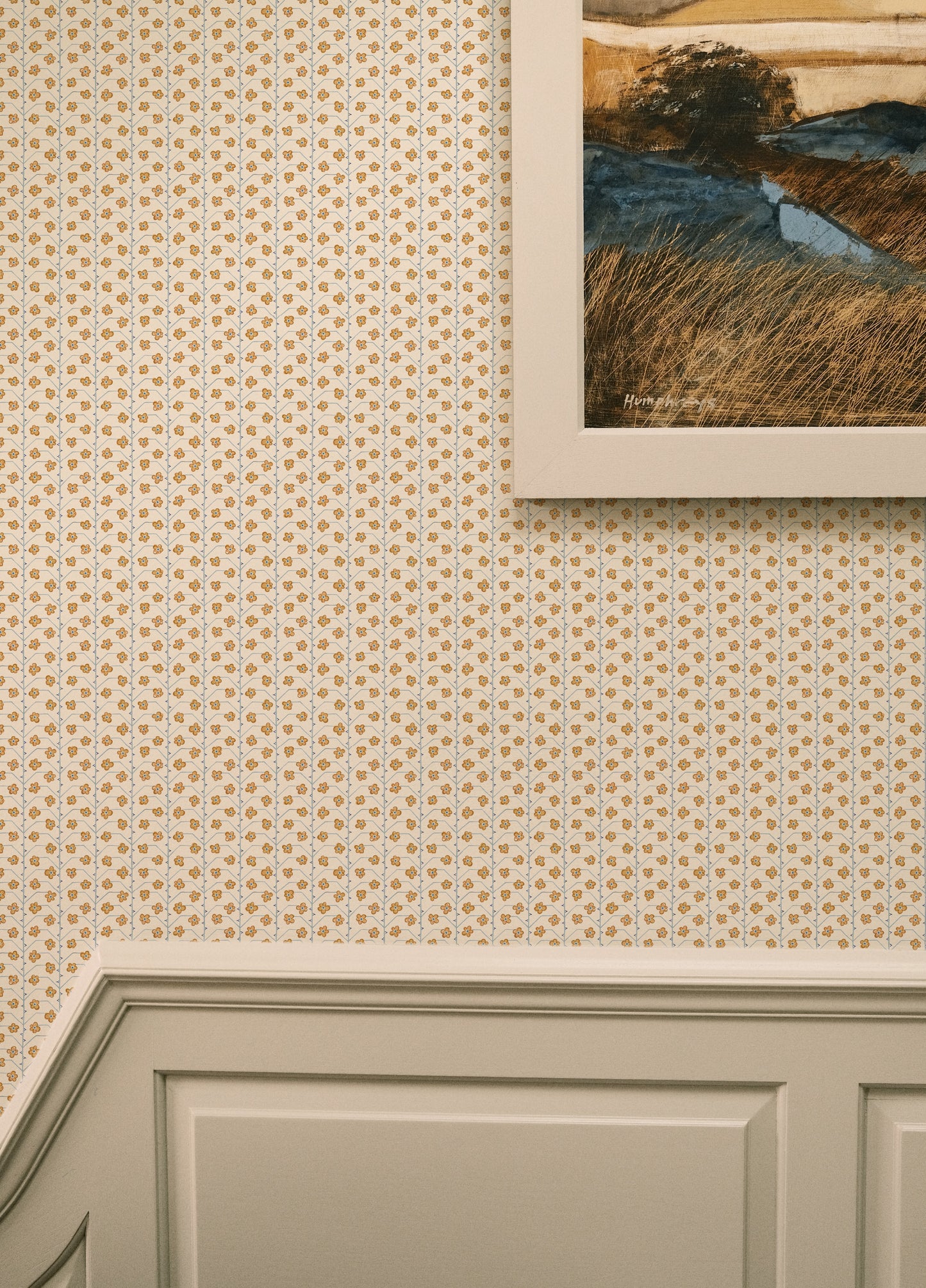 DINKY WALLPAPER // ochre
