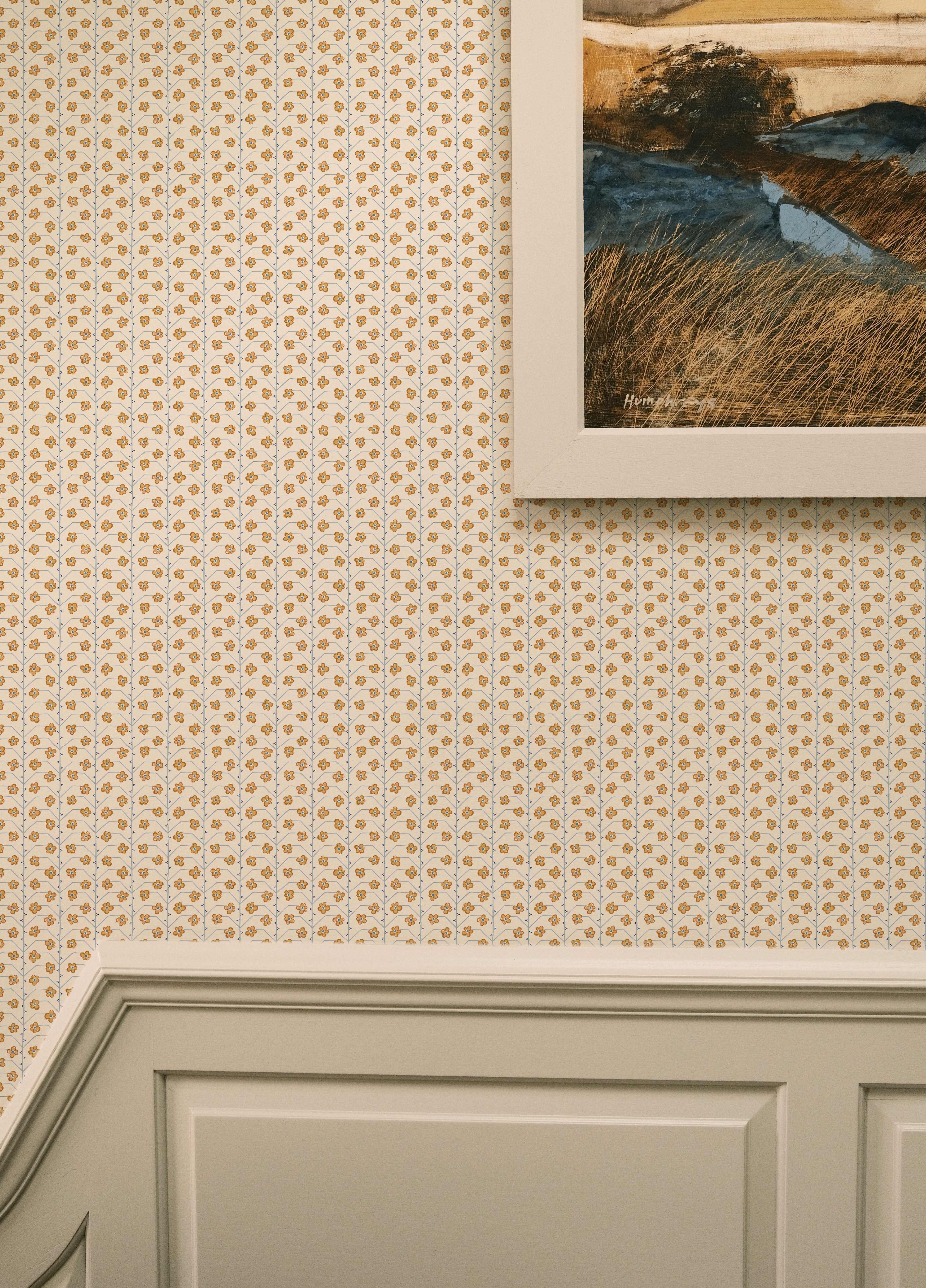 DINKY WALLPAPER // ochre