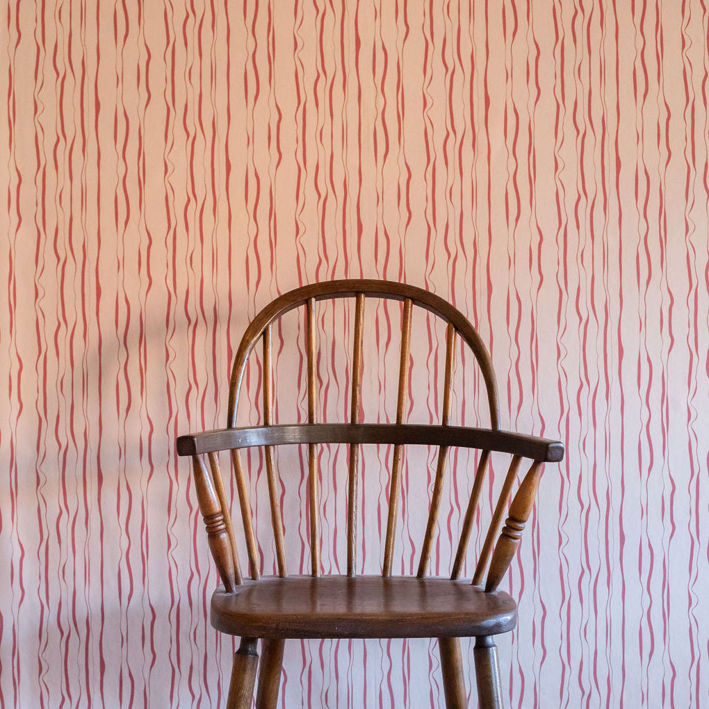 INDIAN INK WALLPAPER // peony