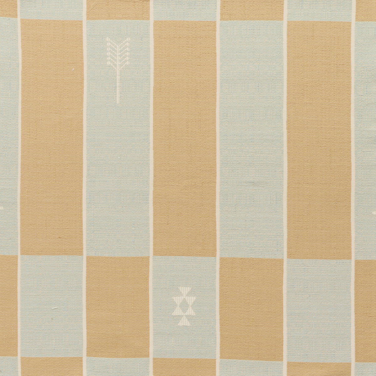 LONG CHECK // celadon + gold