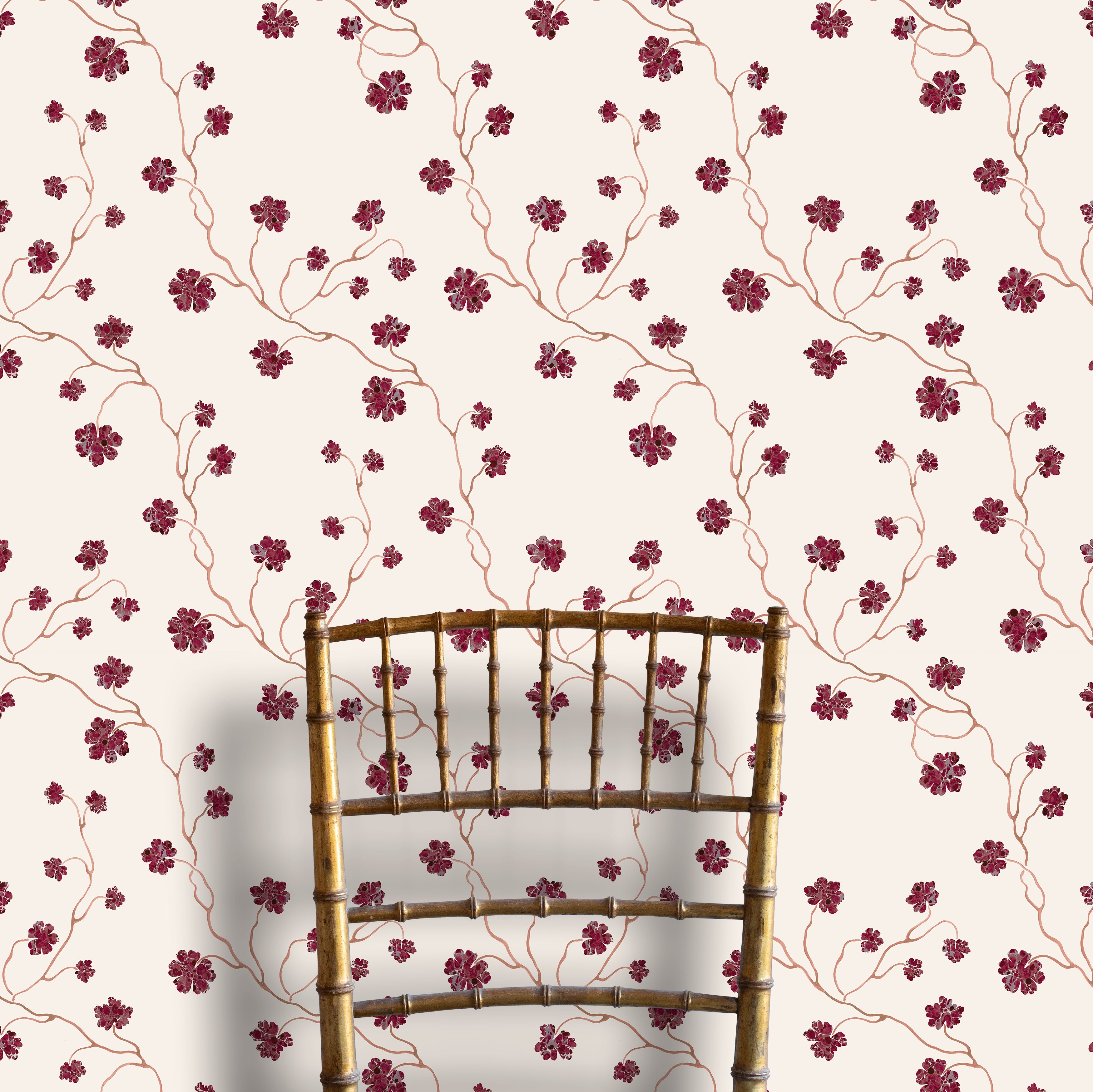 PELARGONIUM WALLPAPER // garnet