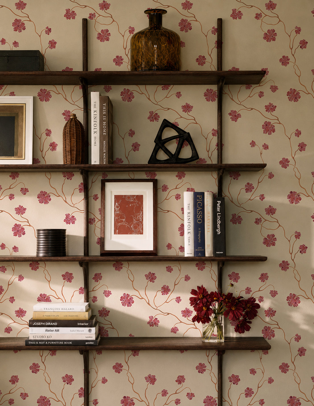 PELARGONIUM WALLPAPER // rhubarb