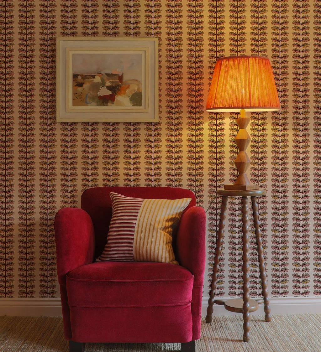 QUERCUS WALLPAPER // rhubarb