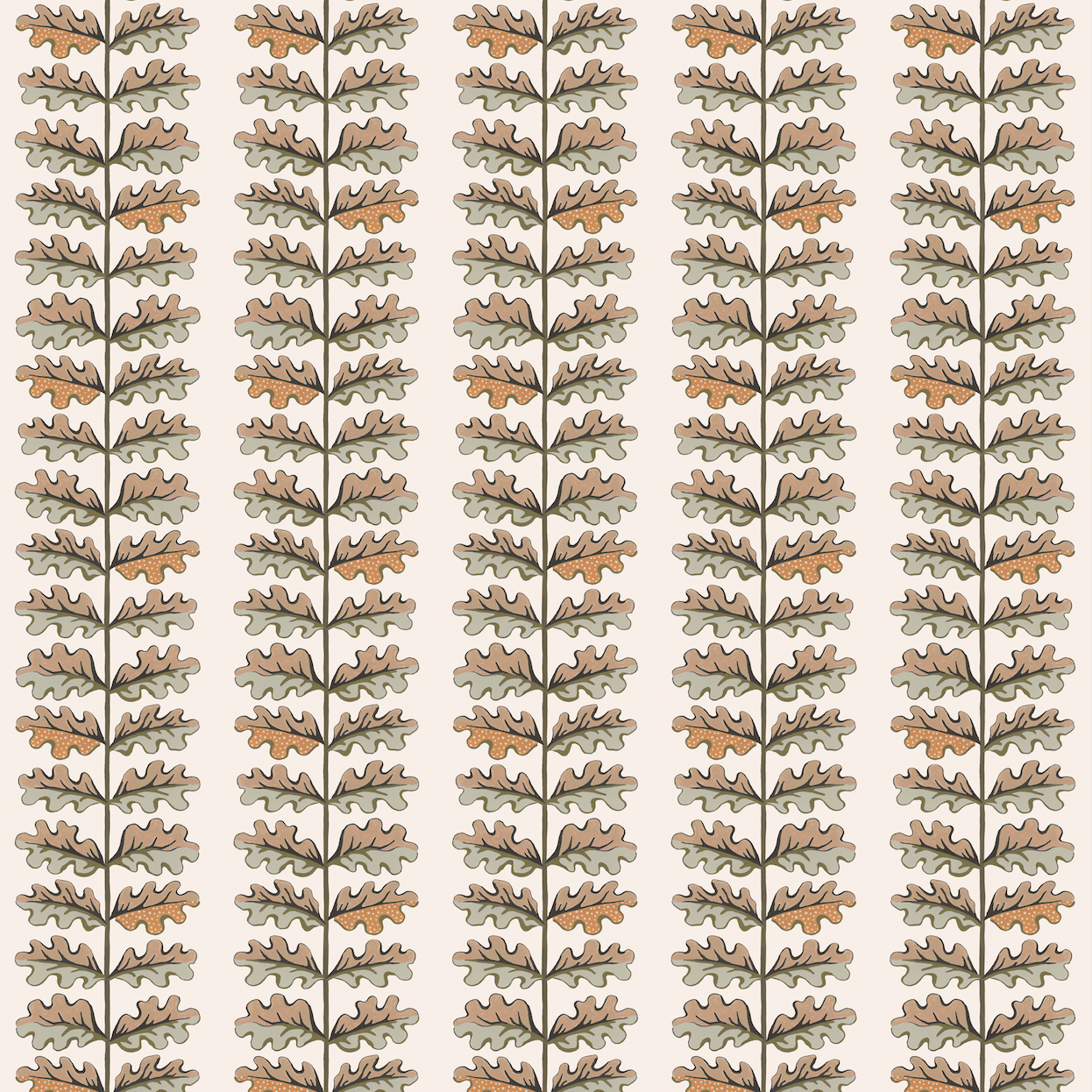 QUERCUS WALLPAPER // sage