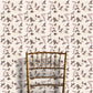 SWEETEST PEA WALLPAPER // mocha