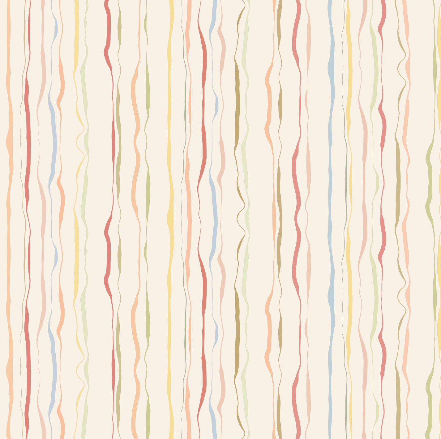 INDIAN INK WALLCOVERING // candy stripe