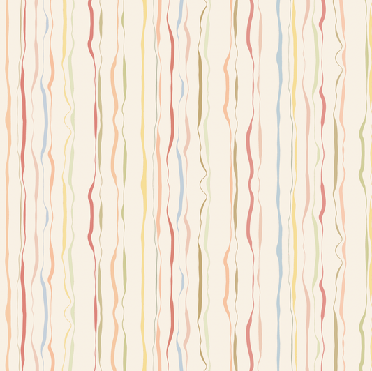 INDIAN INK WALLCOVERING // candy stripe